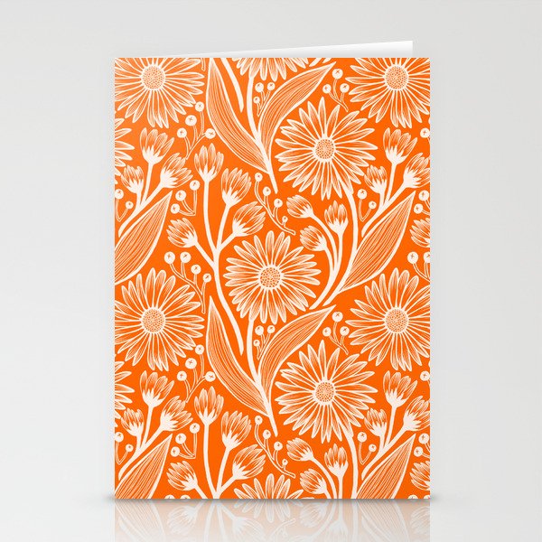 Marmalade Coneflowers Stationery Card Gallery Image 2