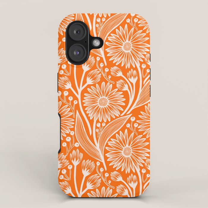 Marmalade Coneflowers iPhone Case Gallery Image 1