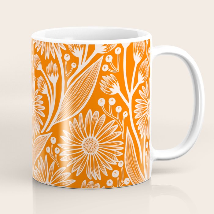 Marmalade Coneflowers Coffee Mug Gallery Image 1