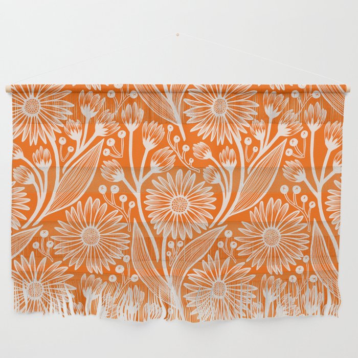 Marmalade Coneflowers Wall Hanging Gallery Image 1