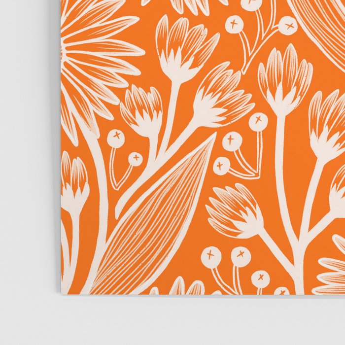 Marmalade Coneflowers Poster Gallery Image 3