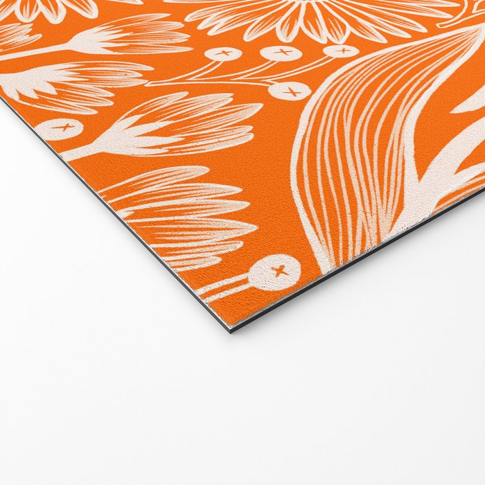 Marmalade Coneflowers Welcome Mat Gallery Image 2