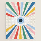 All Seeing Evil Eye - primary Jigsaw Puzzle Gallery Image 1