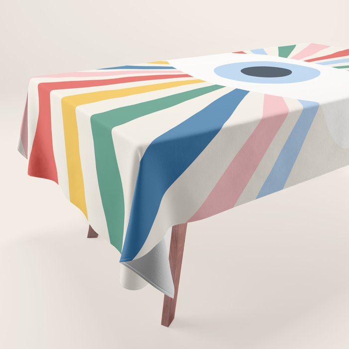 All Seeing Evil Eye - primary Tablecloth Gallery Image 1