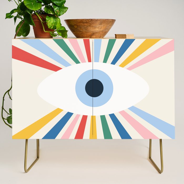 All Seeing Evil Eye - primary Credenza Gallery Image 1
