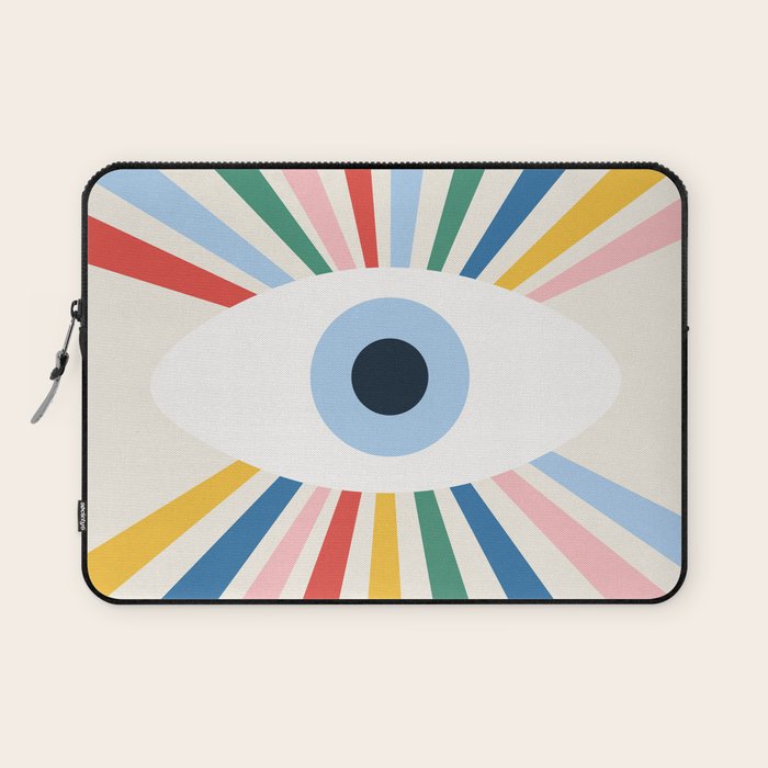 All Seeing Evil Eye - primary Laptop Sleeve Gallery Image 1