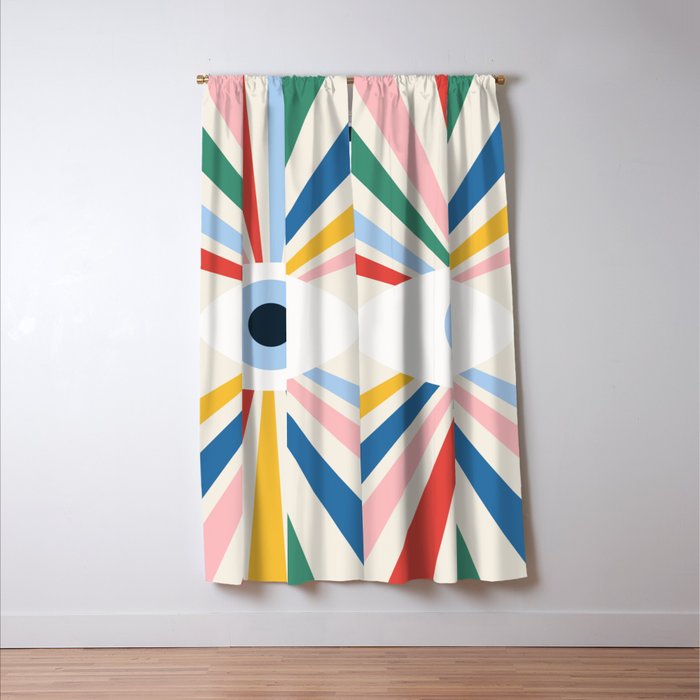 All Seeing Evil Eye - primary Window Curtain Gallery Image 3