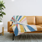 All Seeing Evil Eye - primary Throw Blanket Gallery Image 1