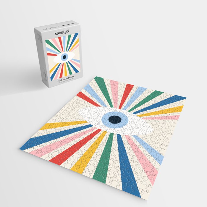 All Seeing Evil Eye - primary Jigsaw Puzzle Gallery Image 2