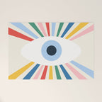 All Seeing Evil Eye - primary Welcome Mat Gallery Image 1