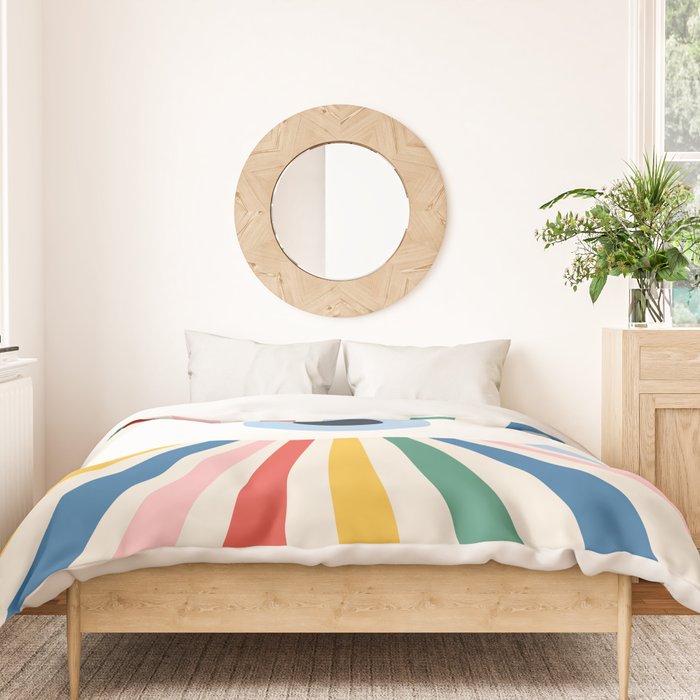 All Seeing Evil Eye - primary Duvet Cover Gallery Image 3