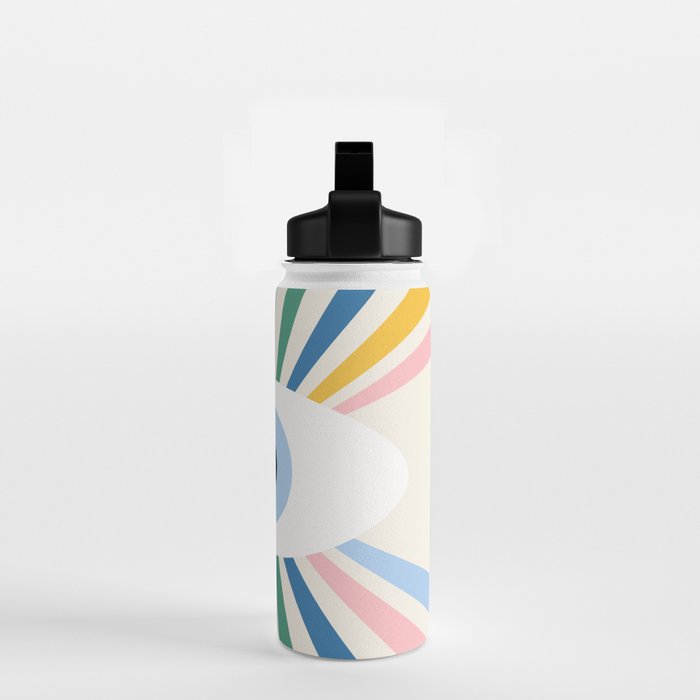 All Seeing Evil Eye - primary Water Bottle Gallery Image 2