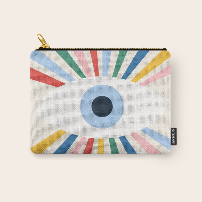 All Seeing Evil Eye - primary Carry All Pouch Gallery Image 1