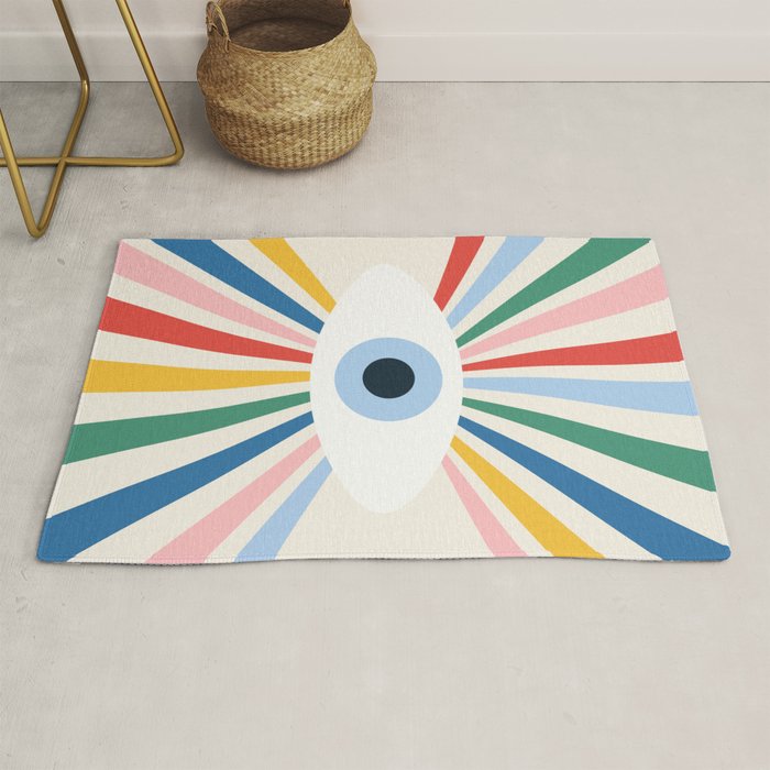 All Seeing Evil Eye - primary Rug Gallery Image 1