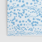  Abstract Ink Blot Strata Pattern in Ice Blue Poster Gallery Image 3