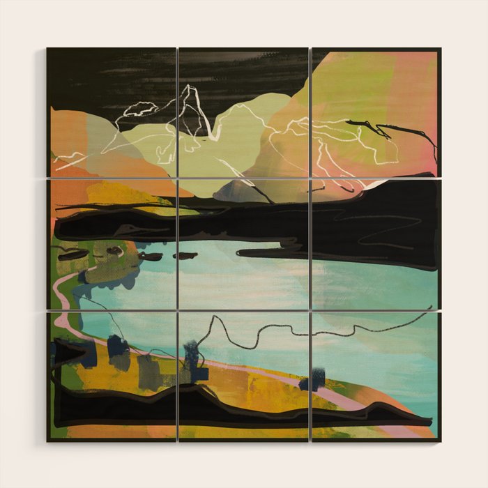 landscape 04 Wood Wall Art Gallery Image 1