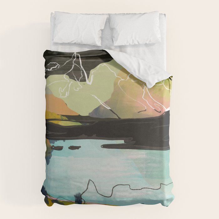 landscape 04 Duvet Cover Gallery Image 1