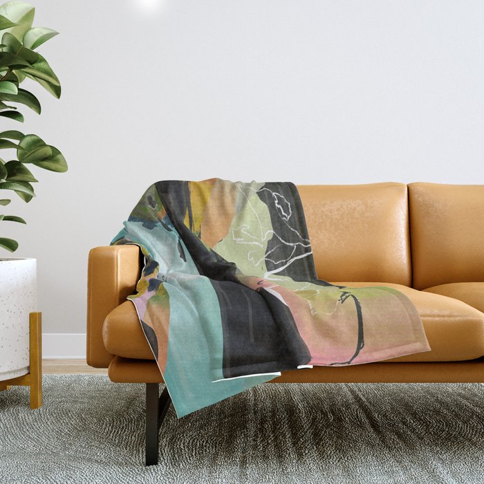landscape 04 Throw Blanket Gallery Image 1