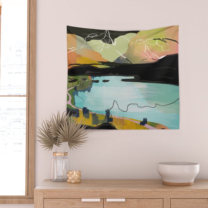 landscape 04 Wall Tapestry Gallery Image 2