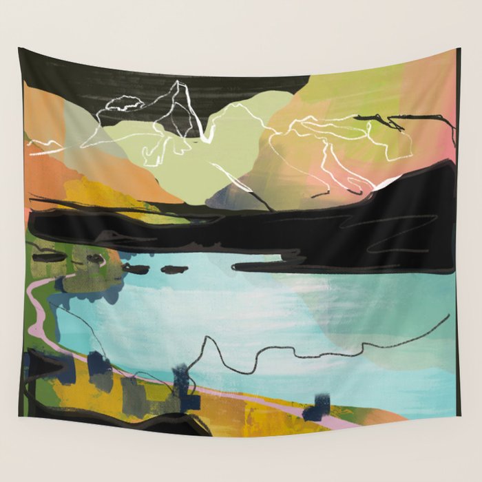 landscape 04 Wall Tapestry Gallery Image 1