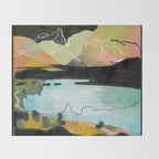 landscape 04 Throw Blanket Gallery Image 2
