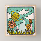 Capricorn Garden Mini Art Print Gallery Image 1