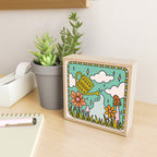 Capricorn Garden Mini Art Print Gallery Image 2