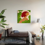 Banana Leaves Wood Wall Art Gallery Image 2