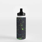 Blacklight Party Splatter Painting Version 2 Water Bottle Gallery Image 2