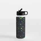 Blacklight Party Splatter Painting Version 2 Water Bottle Gallery Image 1