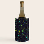 Blacklight Party Splatter Painting Version 2 Wine Chiller Gallery Image 1