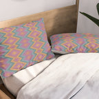 Boho Western Geometric Pattern II Pillow Sham Gallery Image 2