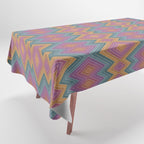 Boho Western Geometric Pattern II Tablecloth Gallery Image 1