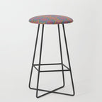 Boho Western Geometric Pattern II Stool Gallery Image 1