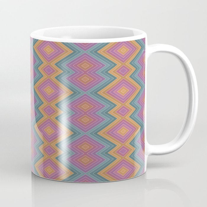 Boho Western Geometric Pattern II Coffee Mug Gallery Image 1