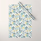 Harper - Dusk Blue Wrapping Paper Gallery Image 1