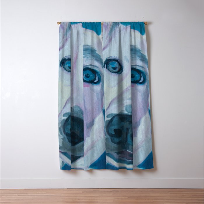 Patches o'Houlihan Dog Portrait Window Curtain Gallery Image 3