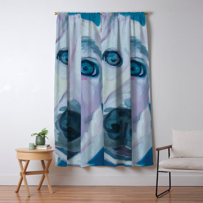 Patches o'Houlihan Dog Portrait Window Curtain Gallery Image 5
