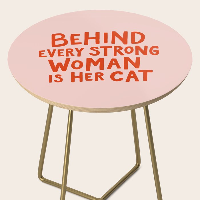 Behind Every Strong Woman Side Table Gallery Image 2