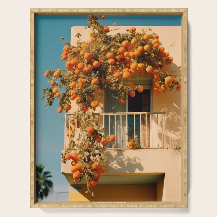 Californian Oranges in Summer Serving Tray Gallery Image 1