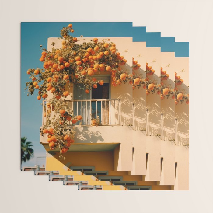 Californian Oranges in Summer Wrapping Paper Gallery Image 3