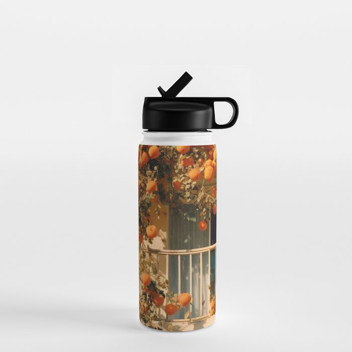 Californian Oranges in Summer Water Bottle Gallery Image 1