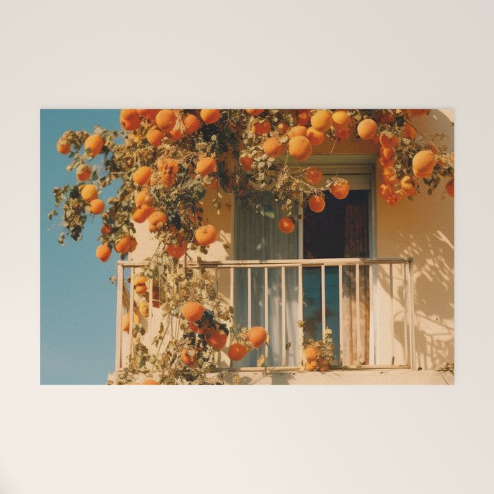 Californian Oranges in Summer Welcome Mat Gallery Image 1