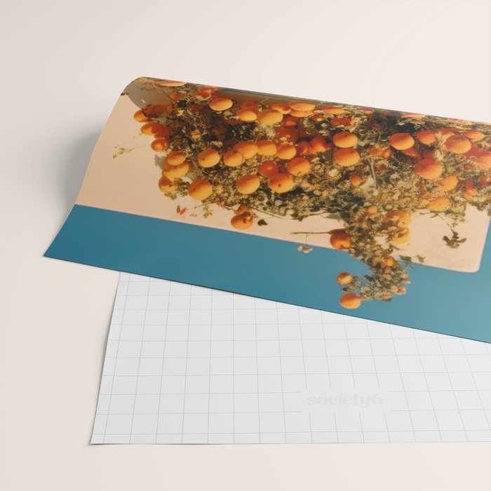 Californian Oranges in Summer Wrapping Paper Gallery Image 2