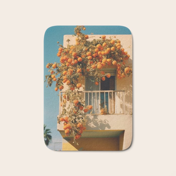 Californian Oranges in Summer Bath Mat Gallery Image 1
