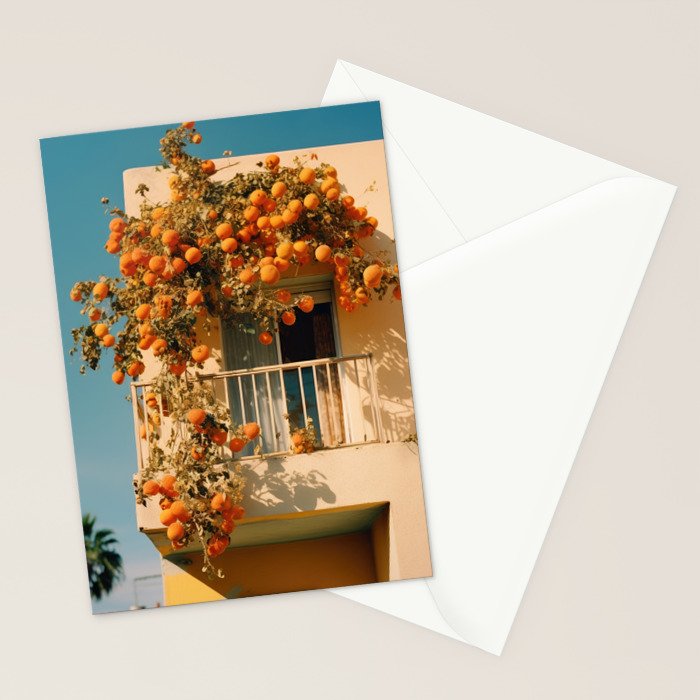Californian Oranges in Summer Stationery Card Gallery Image 2