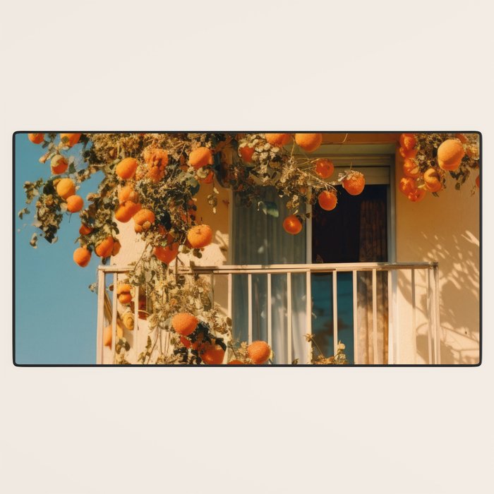 Californian Oranges in Summer Desk Mat Gallery Image 3