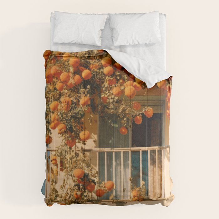Californian Oranges in Summer Comforter Gallery Image 1