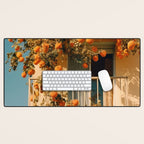 Californian Oranges in Summer Desk Mat Gallery Image 1