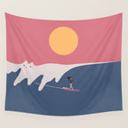 Cat Landscape 91 Wall Tapestry Gallery Image 4